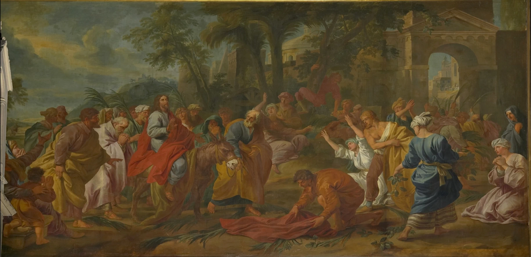 Ingresso di Cristo a Gerusalemme - Sint, Salvatorskathedraal, Bruges
